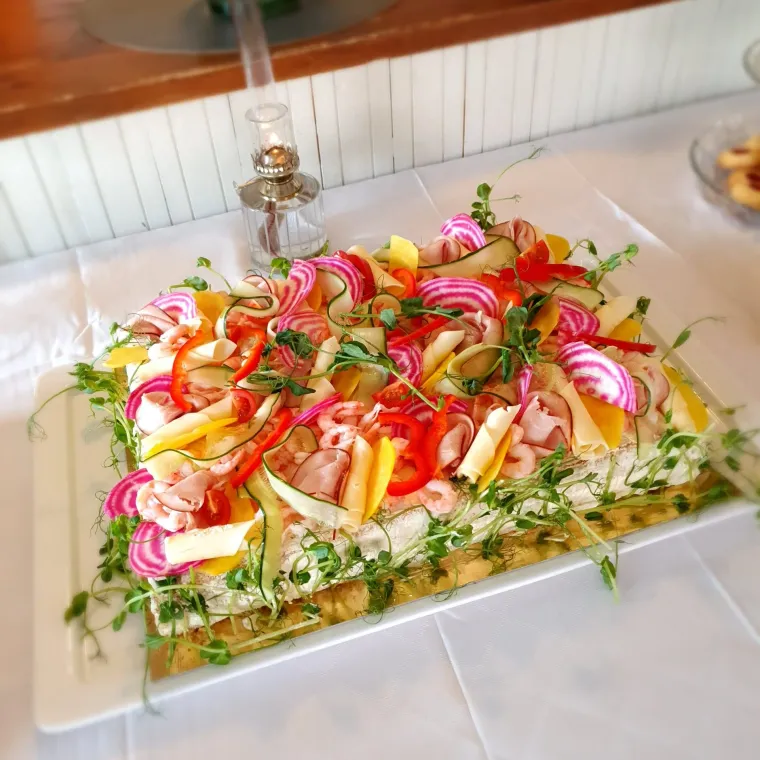 Stocketitts smörgåstårta för catering